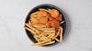 Chicken Nuggets & Pommes Frites (7 stk)